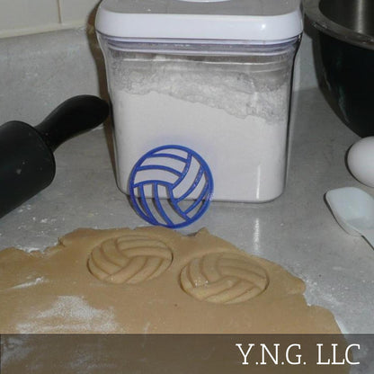 Volleyball Detailed Small Size Sports Cookie Cutter Made in USA PR270