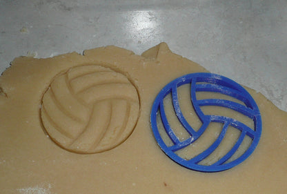 Volleyball Detailed Small Size Sports Cookie Cutter Made in USA PR270