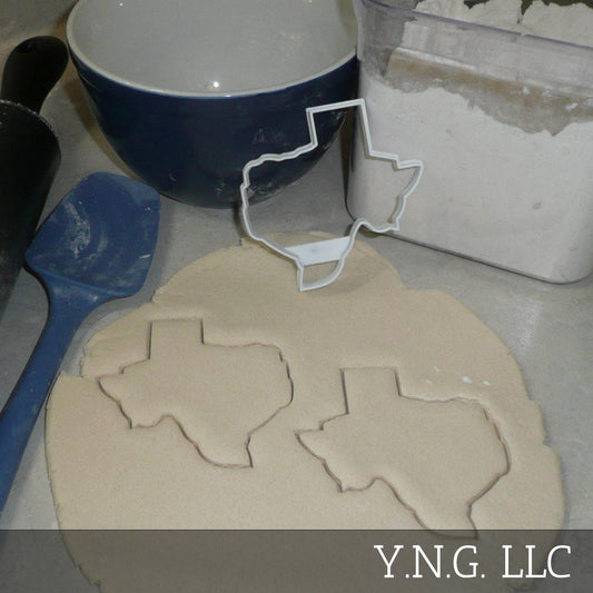 State of Texas Outline Lone Star Cookie Cutter Made In USA PR2713