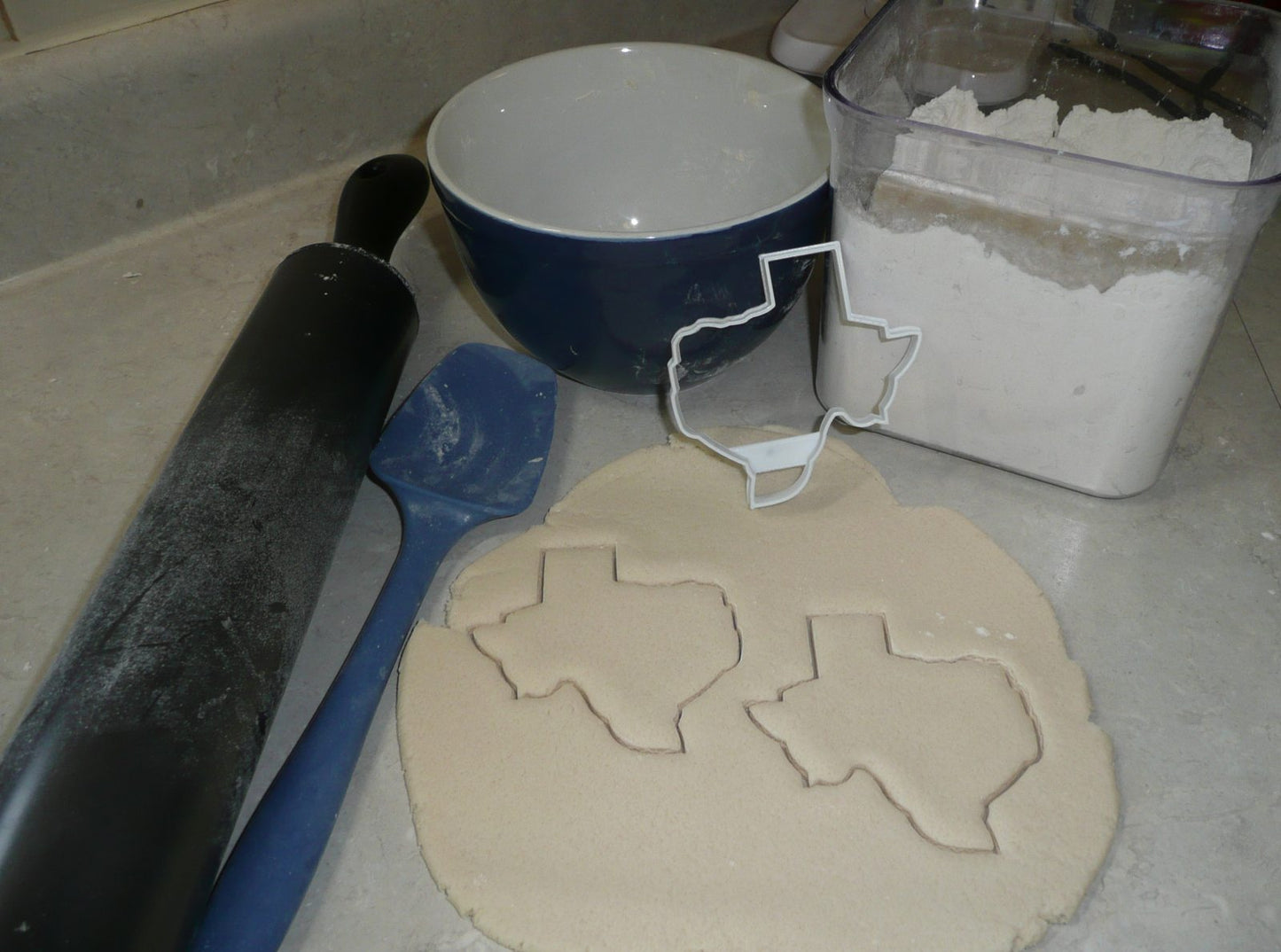 State of Texas Outline Lone Star Cookie Cutter Made In USA PR2713