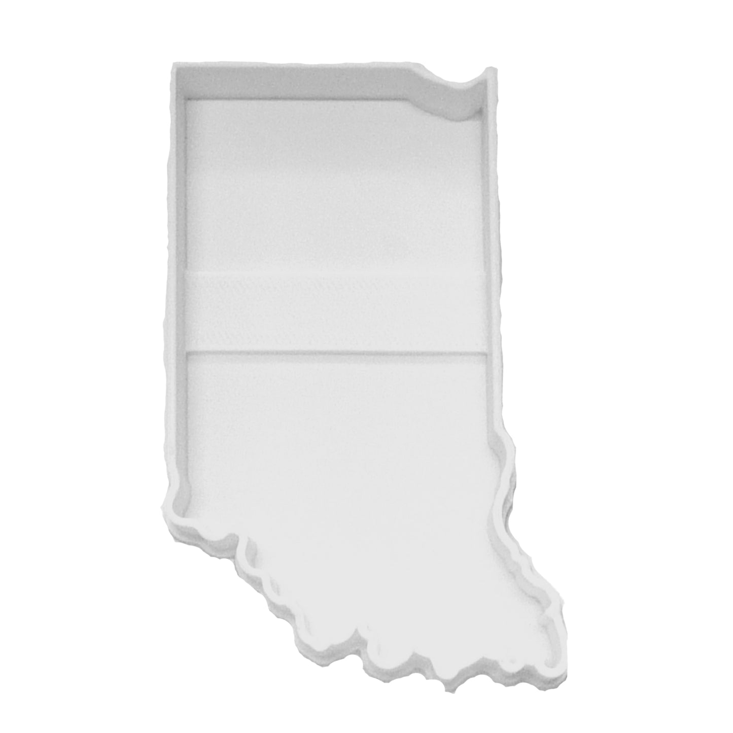 State of Indiana Outline Hoosier Midwest Cookie Cutter Made In USA PR2714