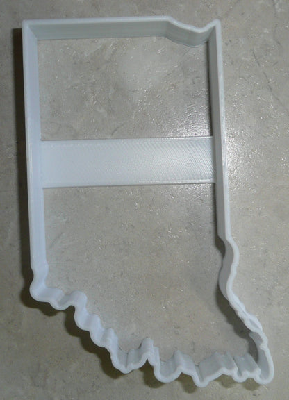 State of Indiana Outline Hoosier Midwest Cookie Cutter Made In USA PR2714