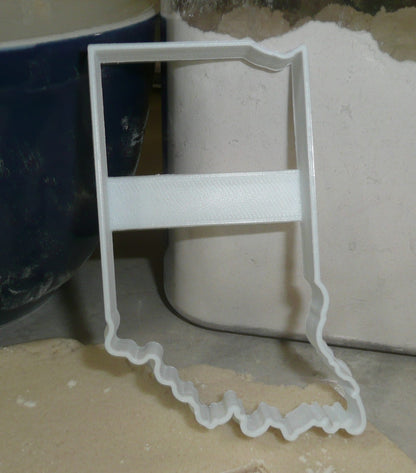 State of Indiana Outline Hoosier Midwest Cookie Cutter Made In USA PR2714