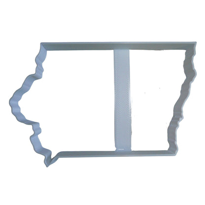 State of Iowa Outline Hawkeye Farmland Cookie Cutter Made In USA PR2715