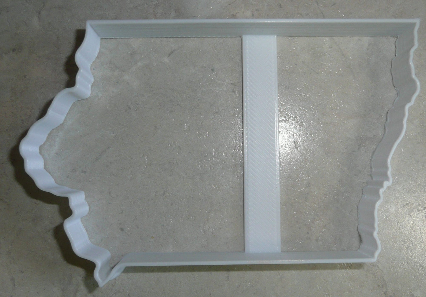 State of Iowa Outline Hawkeye Farmland Cookie Cutter Made In USA PR2715