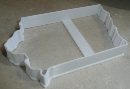 State of Iowa Outline Hawkeye Farmland Cookie Cutter Made In USA PR2715