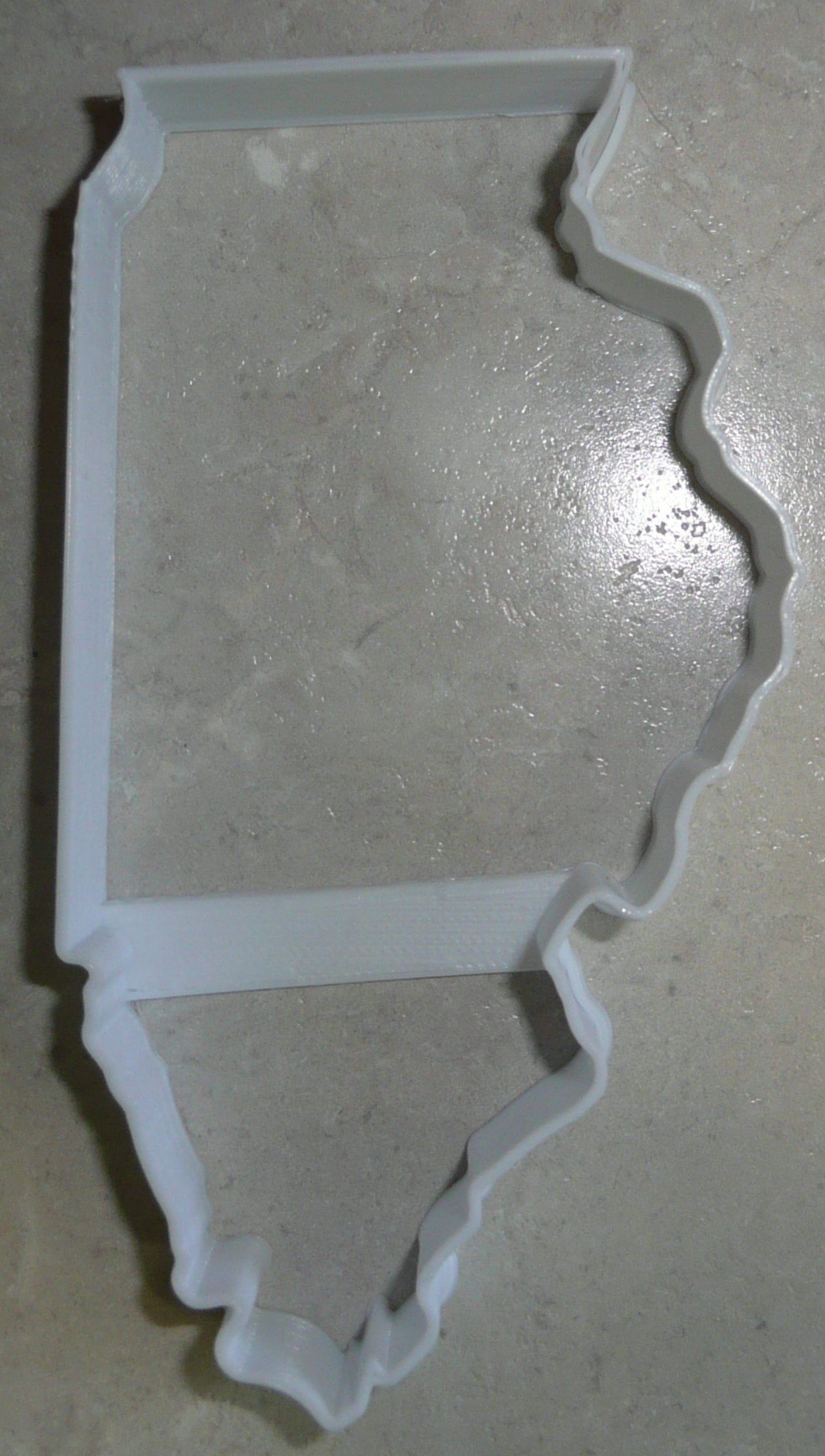 State of Illinois Outline Land of Lincoln Cookie Cutter Made In USA PR2716