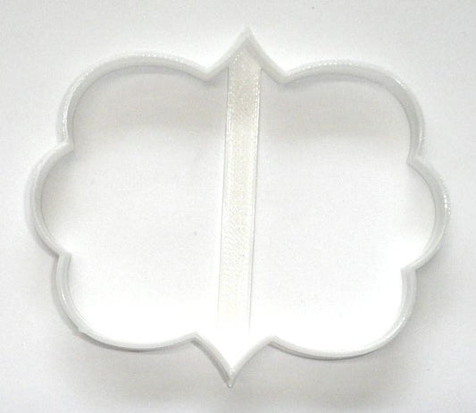 6x Frame Fancy Border Fondant Cutter Cupcake Topper 1.75 IN USA FD276