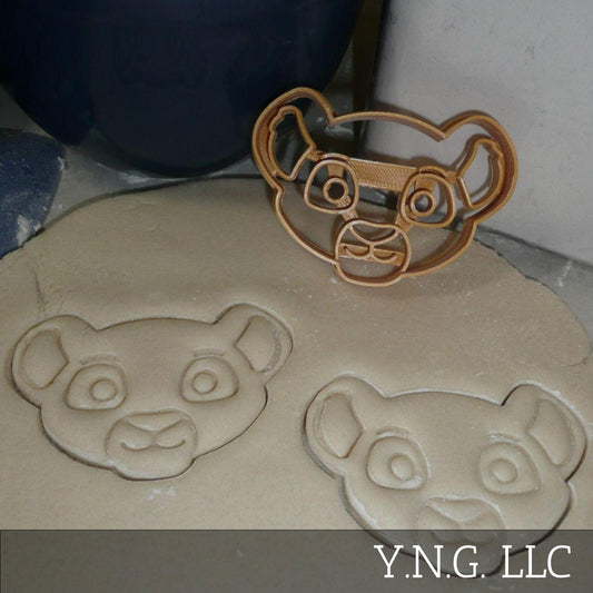 Nala Detailed Face Cub The Lion King Cookie Cutter Made In USA PR2848