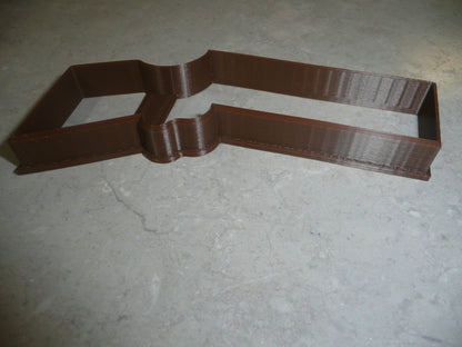 Shotgun Outline BB Gun Hunting Sport Tool Cookie Cutter Made In USA PR2866