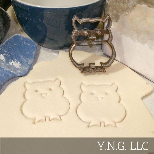 Owl Noctural Night Bird Symbol Wisdom Cookie Cutter Made In USA PR287