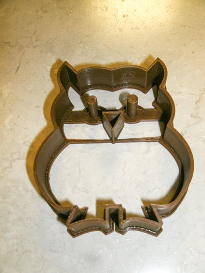Owl Noctural Night Bird Symbol Wisdom Cookie Cutter Made In USA PR287