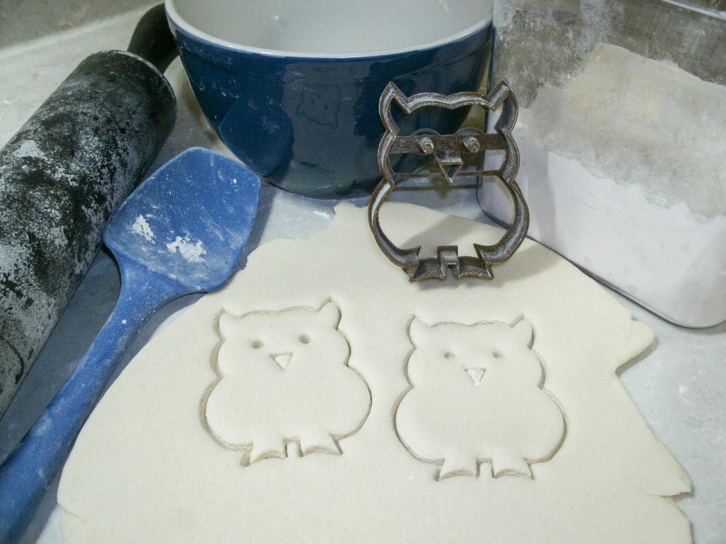 Owl Noctural Night Bird Symbol Wisdom Cookie Cutter Made In USA PR287