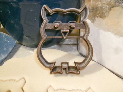 Owl Noctural Night Bird Symbol Wisdom Cookie Cutter Made In USA PR287