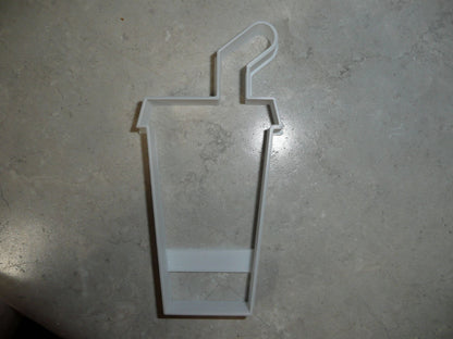 Soft Drink Cup Iced Cold Fountain Soda Cookie Cutter Made In USA PR2874