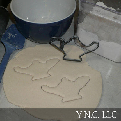 Genie Lamp Outline 3 Wishes Aladdin Movie Cookie Cutter Made In USA PR2882