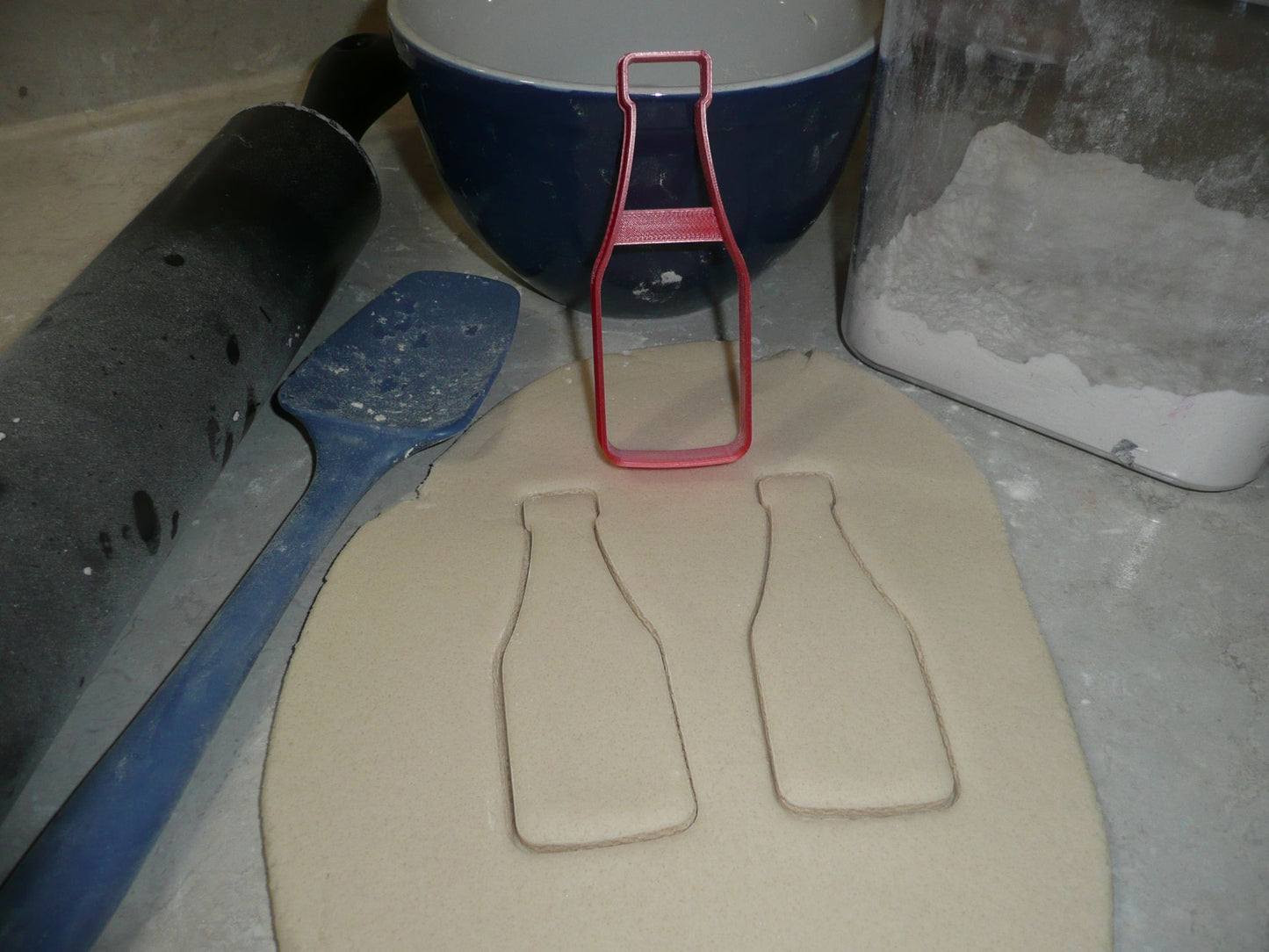 Ketchup Bottle Condiment Fast Food BBQ Picnic Cookie Cutter Made In USA PR2905