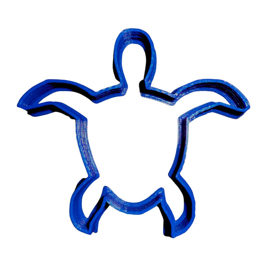 6x Turtle Sea Outline Fondant Cutter Cupcake Topper 1.75 IN USA FD291