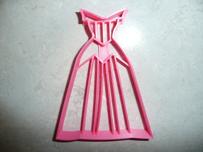 Sleeping Beauty Aurora Princess Dress Cookie Cutter Made In USA PR2911