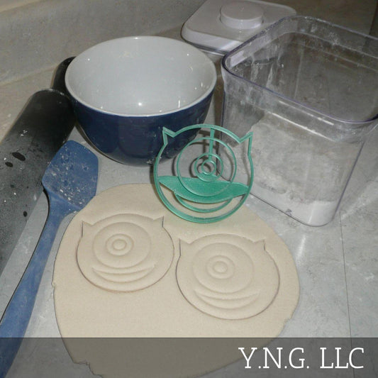 Mike Detailed Face Monsters Inc Kids Movie Cookie Cutter Made In USA PR2921