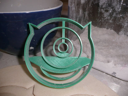 Mike Detailed Face Monsters Inc Kids Movie Cookie Cutter Made In USA PR2921