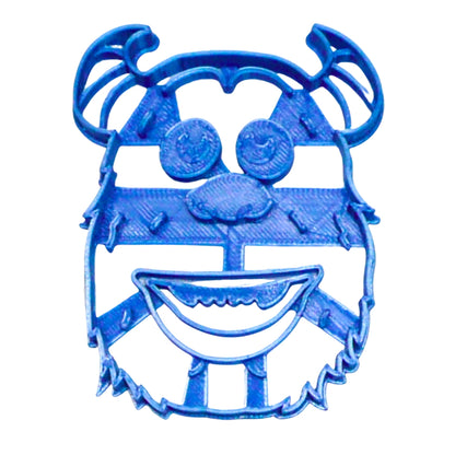 Sulley Sully Detailed Face Monsters Inc Movie Cookie Cutter Made In USA PR2922