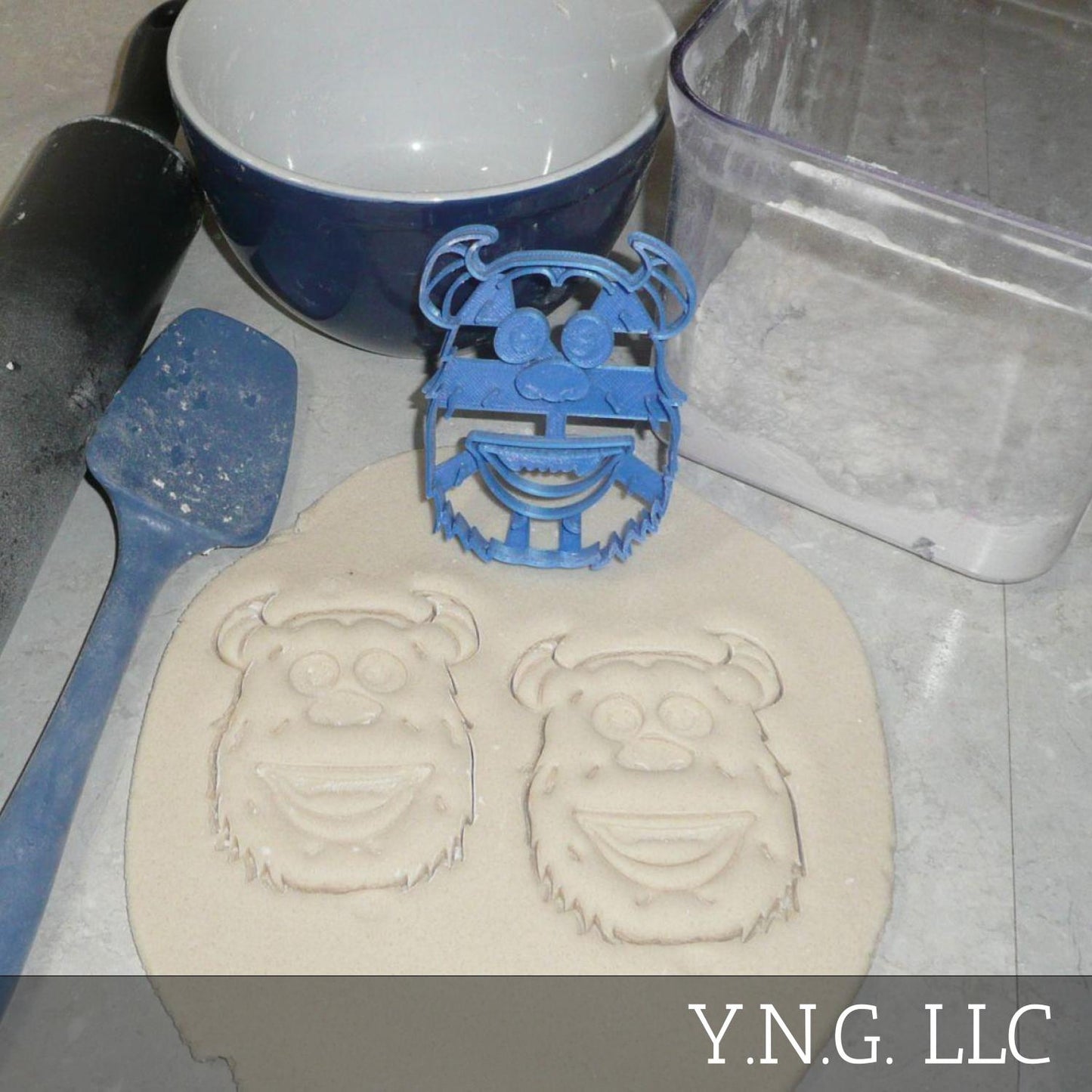 Sulley Sully Detailed Face Monsters Inc Movie Cookie Cutter Made In USA PR2922