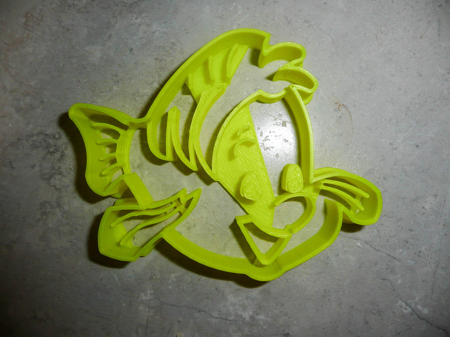 Flounder Tropical Fish Little Mermaid Movie Cookie Cutter Made In USA PR2925