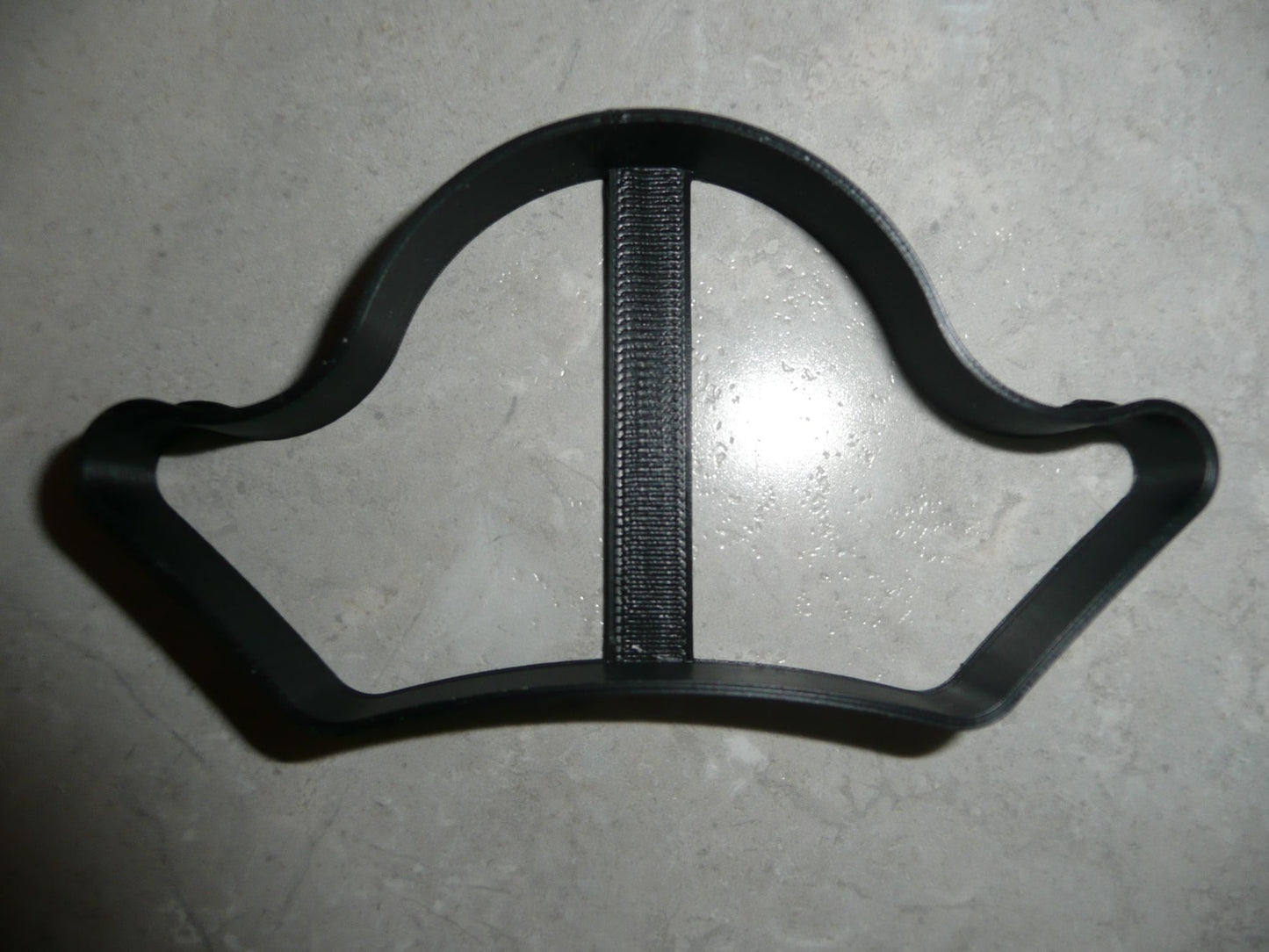 Pirate Hat Outline Ship Captain Headgear Cookie Cutter Made In USA PR2926