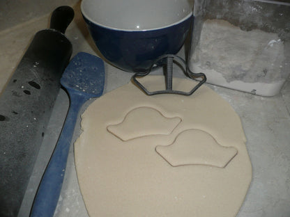 Pirate Hat Outline Ship Captain Headgear Cookie Cutter Made In USA PR2926