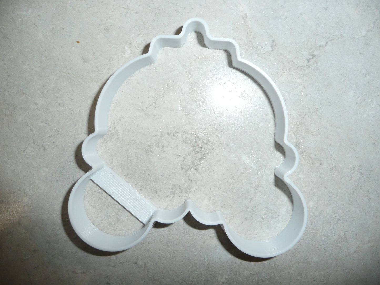 6x Princess Carriage Fondant Cutter Cupcake Topper 1.75 IN USA FD2927