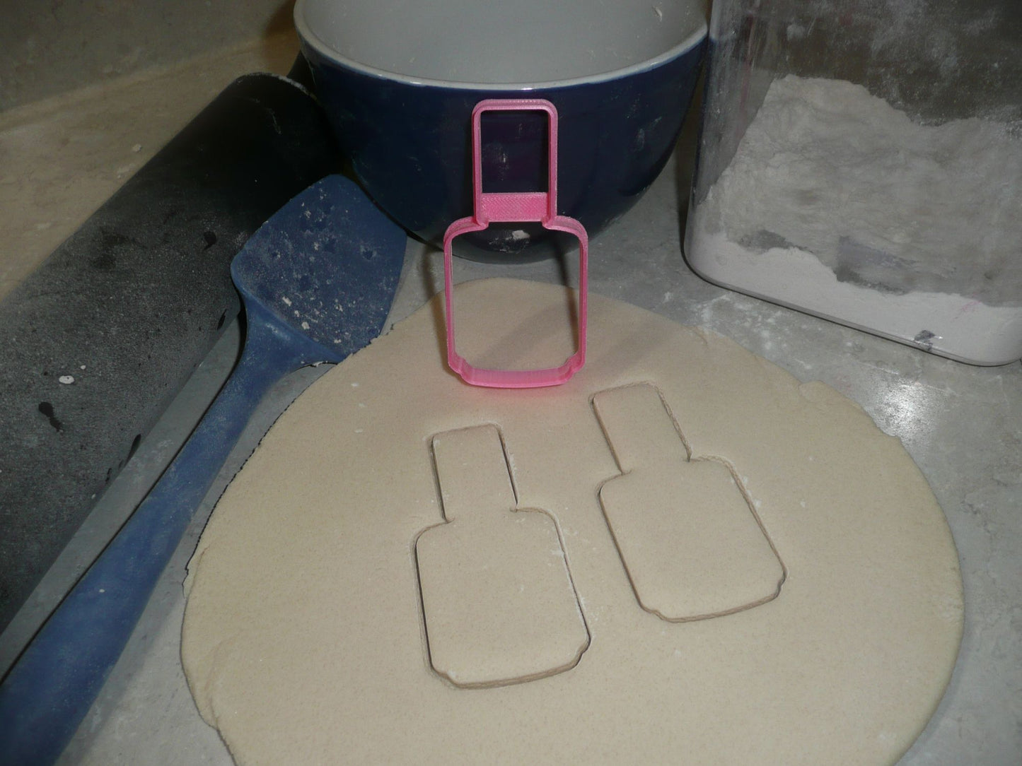 Nail Polish Bottle Outline Manicure Salon Cookie Cutter Made In USA PR2930
