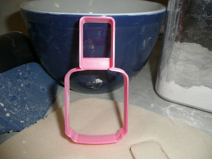 Nail Polish Bottle Outline Manicure Salon Cookie Cutter Made In USA PR2930