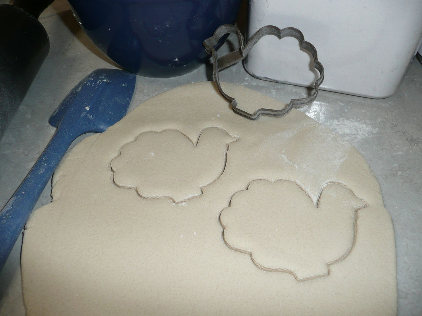 Turkey Side Facing Thanksgiving Holiday Feast Cookie Cutter Made In USA PR2942