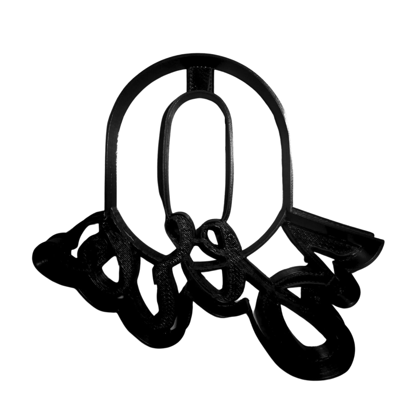 Number Zero 0 Fancy Word Birthday Anniversary Cookie Cutter Made In USA PR2999