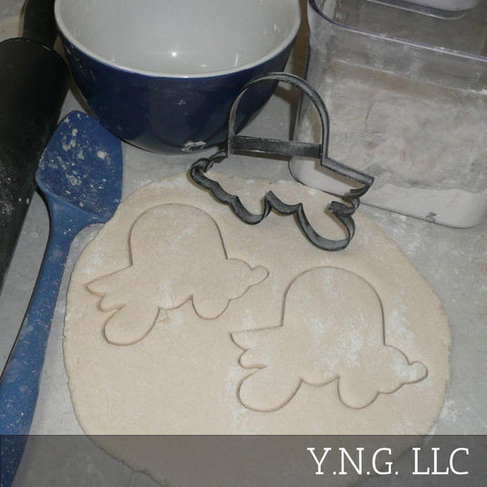 Number Zero 0 Outline Fancy Word Birthday Cookie Cutter Made In USA PR3000