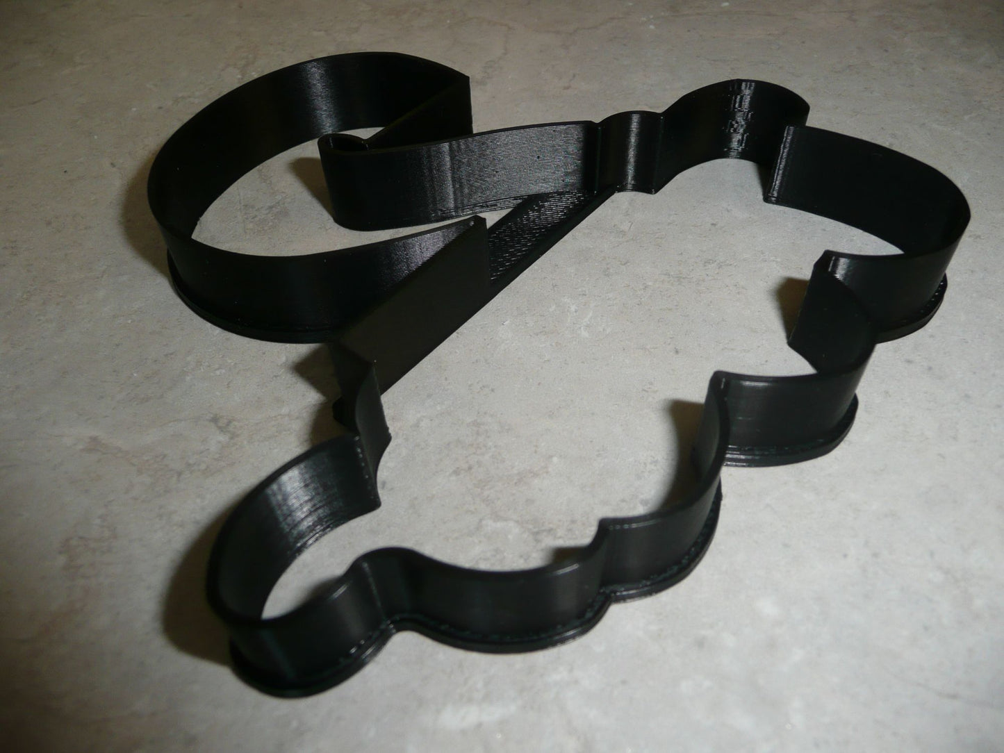Number Two 2 Outline Fancy Word Birthday Cookie Cutter Made In USA PR3002