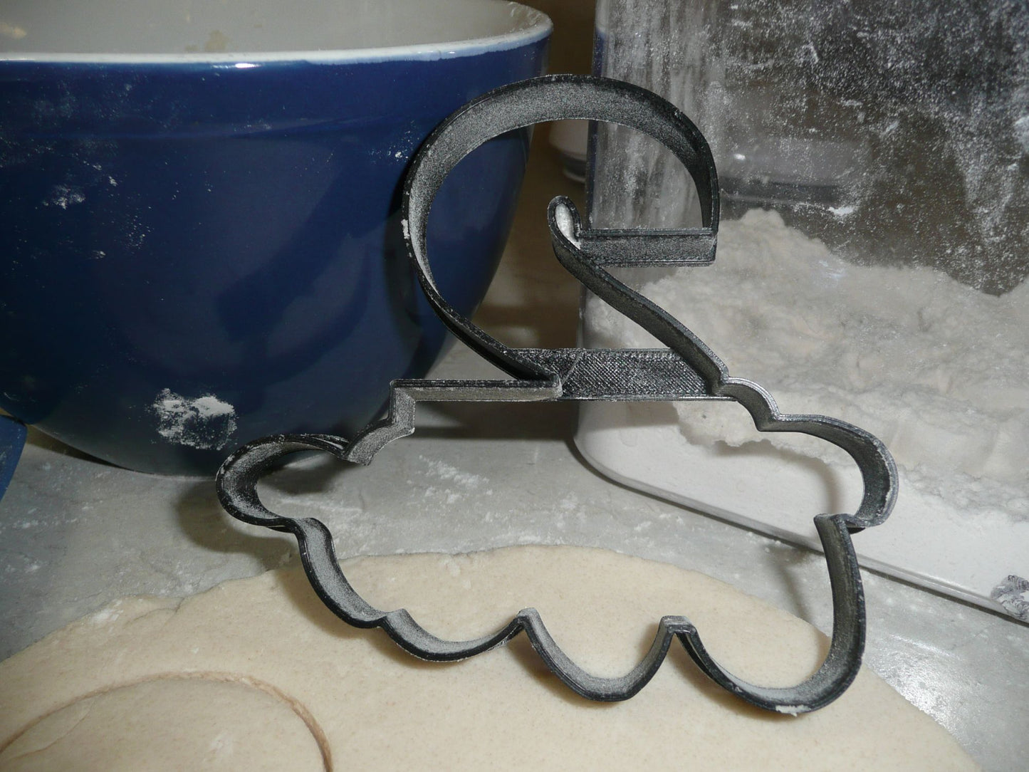 Number Two 2 Outline Fancy Word Birthday Cookie Cutter Made In USA PR3002