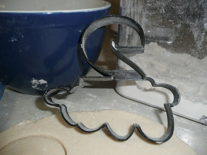 Number Two 2 Outline Fancy Word Birthday Cookie Cutter Made In USA PR3002