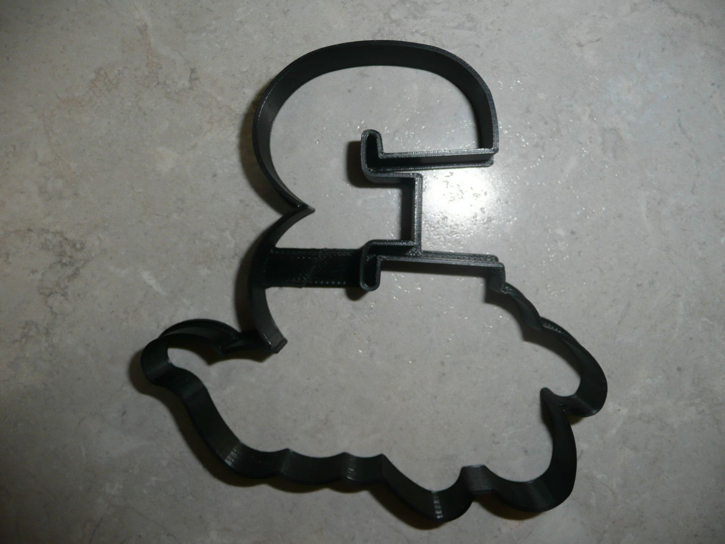 Number Three 3 Outline Fancy Word Birthday Cookie Cutter Made In USA PR3003