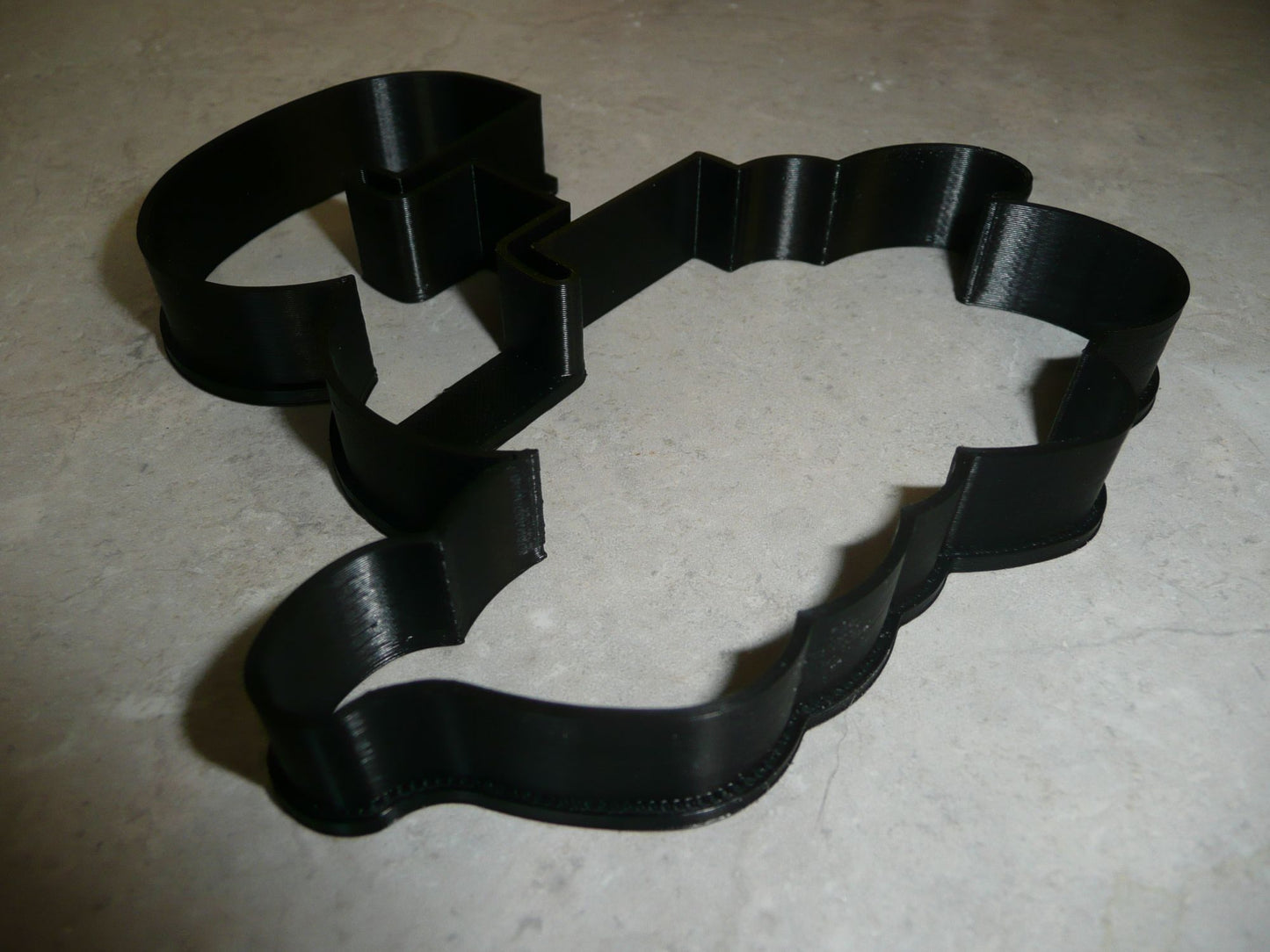 Number Three 3 Outline Fancy Word Birthday Cookie Cutter Made In USA PR3003