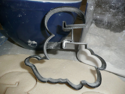 Number Three 3 Outline Fancy Word Birthday Cookie Cutter Made In USA PR3003