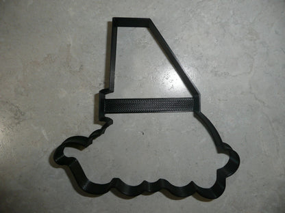 Number Four 4 Outline Fancy Word Birthday Cookie Cutter Made In USA PR3004