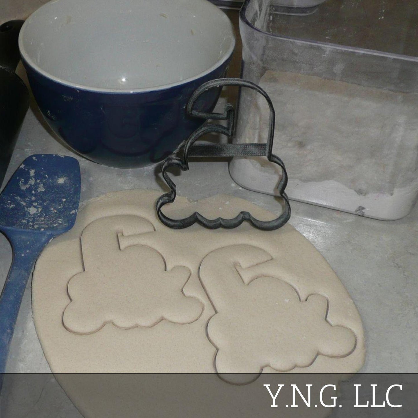 Number Six 6 Outline Fancy Word Birthday Cookie Cutter Made In USA PR3006