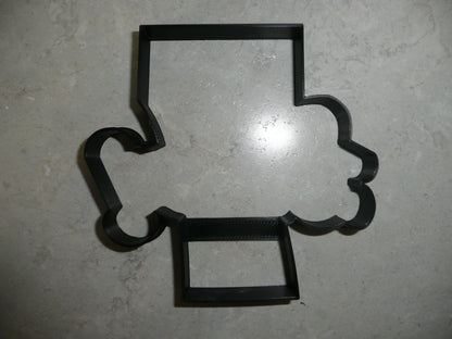 Number Seven 7 Outline Fancy Word Birthday Cookie Cutter Made In USA PR3007