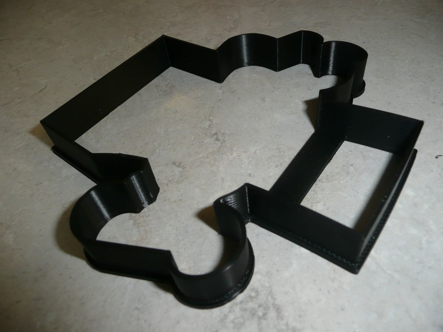 Number Seven 7 Outline Fancy Word Birthday Cookie Cutter Made In USA PR3007