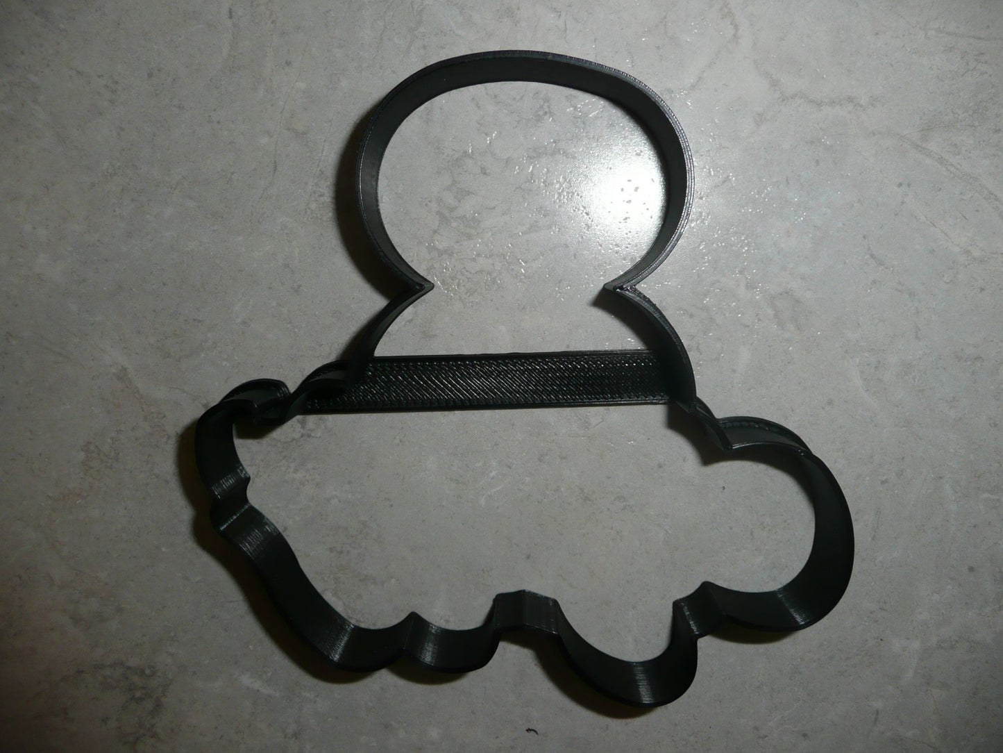 Number Eight 8 Outline Fancy Word Birthday Cookie Cutter Made In USA PR3008