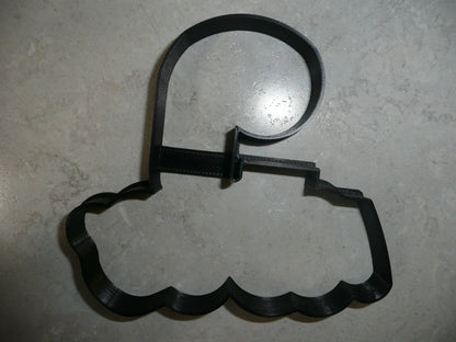 Number Nine 9 Outline Fancy Word Birthday Cookie Cutter Made In USA PR3009