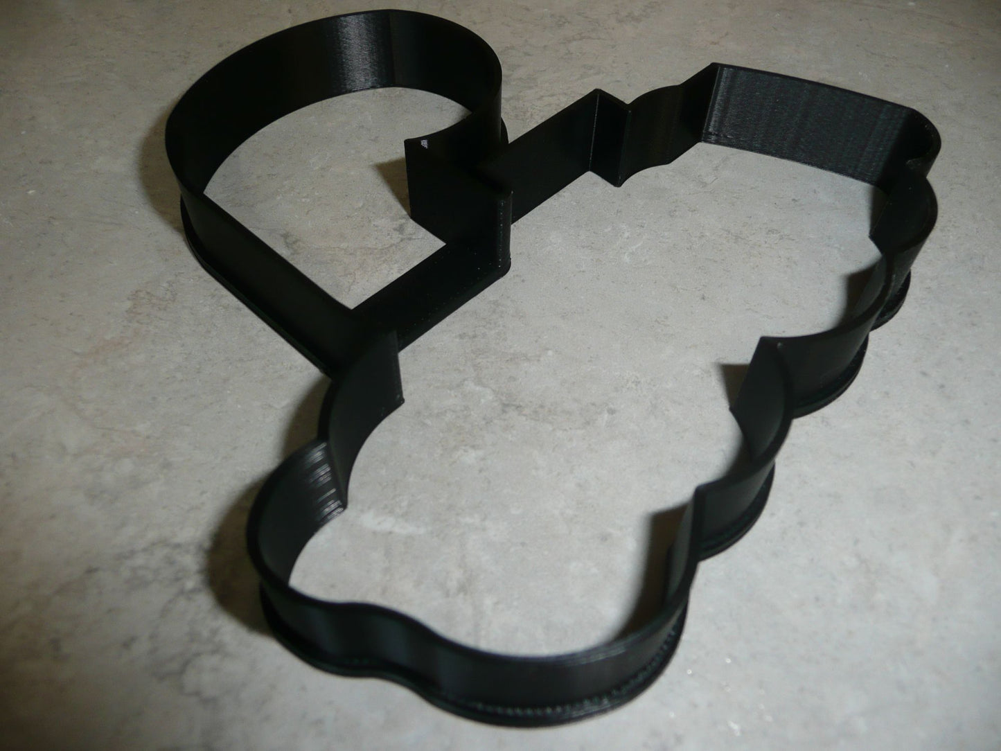 Number Nine 9 Outline Fancy Word Birthday Cookie Cutter Made In USA PR3009