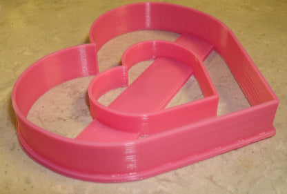 Double Heart Love Wedding Anniversary Cookie Cutter Made In USA PR301